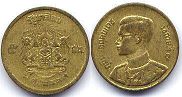 монета Таиланд 5 сатанг 1950