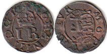 монета Ревель 1 солид (1568-1592)