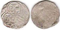 монета Зальцбург 1/2 крейцера 1549