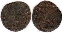 монета Сицилия 1 кавалло без даты (1556-1598)