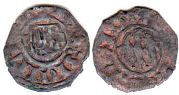 монета Сицилия денар без даты (1458-1479)