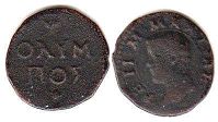 монета Мантуя кваттрино (4 денара) без даты (1519-1530)