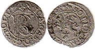монета Литва 1 солид 1652