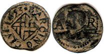 монета Барселона ардите 1653 