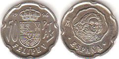 монета Испания 50 песет 1996