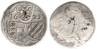 монета Австрия 2 пфеннига 1625