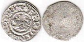 монета Богемия 1 пфенниг без даты (1521-1564)