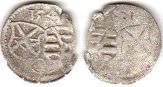 монета Саксония 1 пфенниг 1541