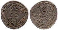 монета Вюрцбург 1/84 талера 1697