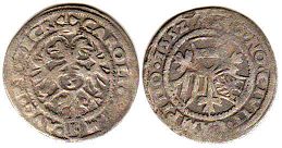 монета Кемптен 3 крейцера 1552