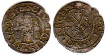 монета Рига солид 1570