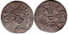 монета Ревель 1 солид 1562