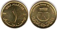 монета Судан 1 пиастр 2006