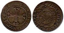 монета Кур блуцгер (3 пфеннига) 1693