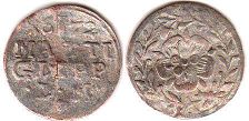 монета Липпе-Детмольд Маттиасгрошен (1/2 мариенгрошена) 1672