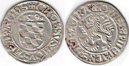 монета Пфальц полбатцена (2 крейцера) 1519