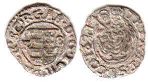 монета Трансильвания 1 денар 1621