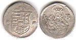 монета Венгрия обол 1537