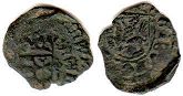 монета Венгрия обол без даты (1440-1444)