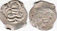 монета Австрия пфенниг 1411-1439