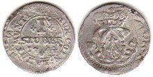 монета Кёльн 1 стюбер 1744