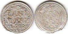 монета Бавария 10 пфеннигов 1682