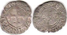 монета Савойя Кварта (1/4 сольдо) без даты (1497-1504)