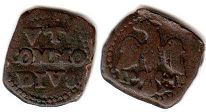 монета Сицилия 1 грано без даты (1621-1647)