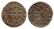 монета Кипр Карcия (денар) без даты (1556-1569)