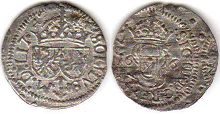 монета Литва 1 солид 1616
