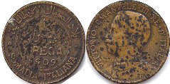 монета Сомали 1 беса 1909