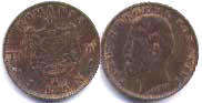 монета Румыния 1 бань 1900
