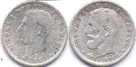 монета Румыния 1 лея 1906