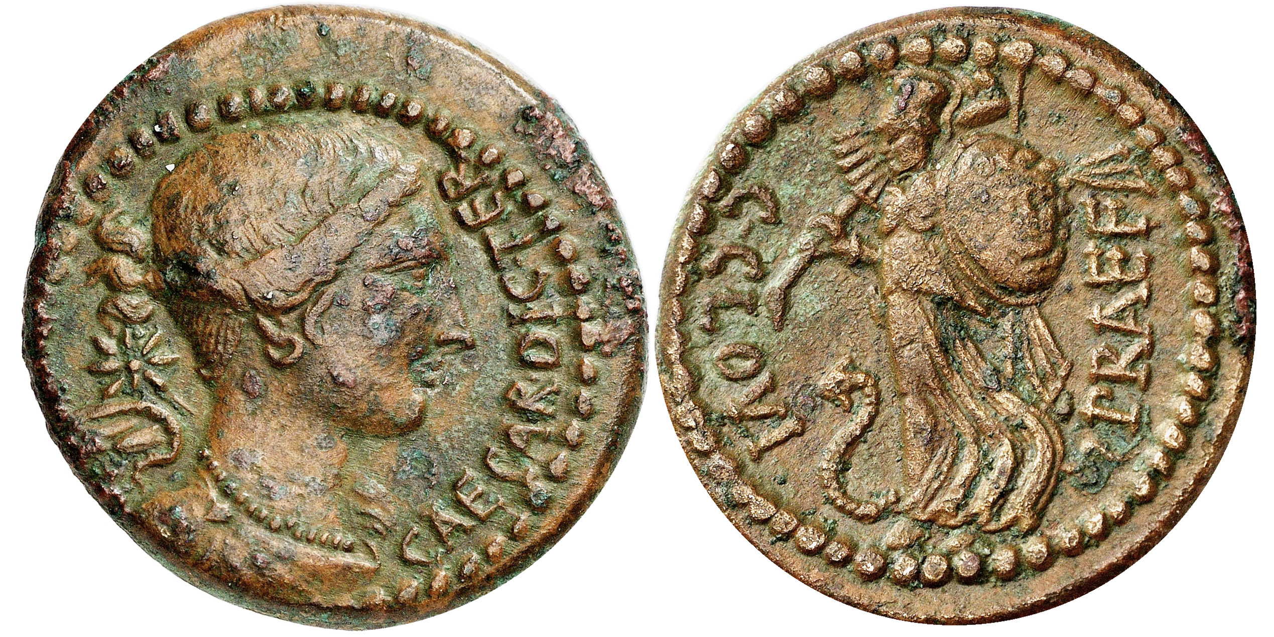 Дупондий. Монеты римских императриц.