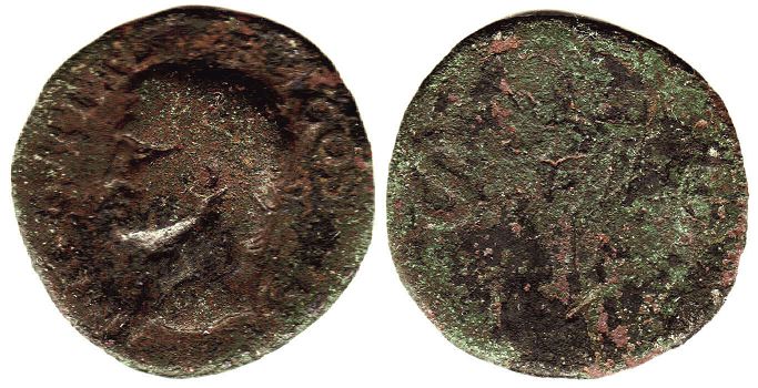 монета Рим Калигула асс