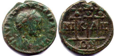 монета Рим Александр Север Никея