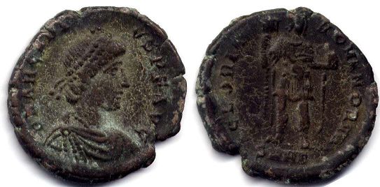 монета Рим Аркадий