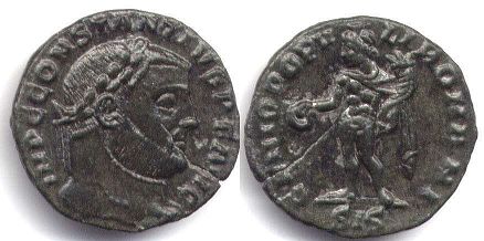 монета Рим Констанций Хлор
