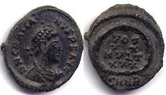 монета Рим Грациан