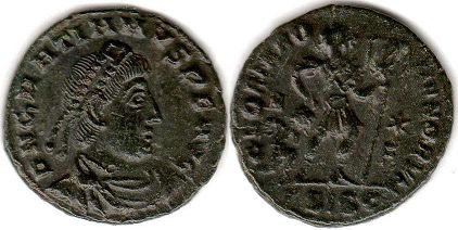 монета Рим Грациан