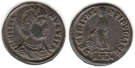 монета Рим Елена