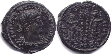 монета Рим Константин II