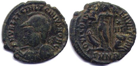 монета Рим Лициний II
