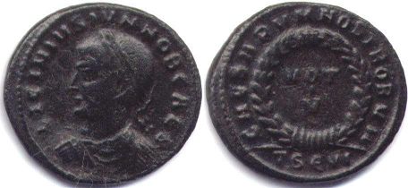 монета Рим Лициний II