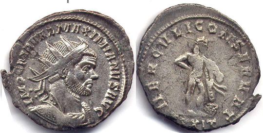 монета Рим Максимиан антониниан