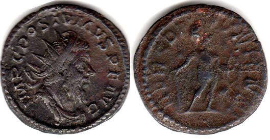 монета Рим Постум антониниан