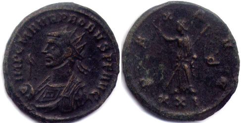 монета Рим Проб антониниан