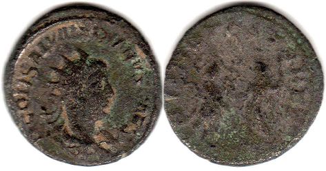 монета Рим Салонин антониниан