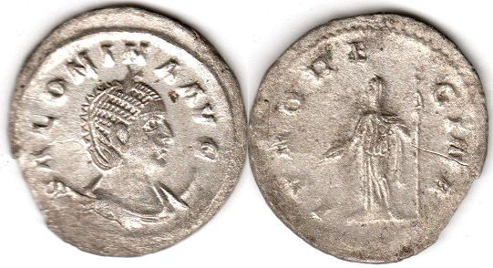 монета Рим Салонина антониниан