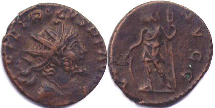 монета Рим Тетрик I антониниан